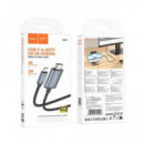 HOCO Cable HDMI a Tipo C 2MTRS 4K UA27