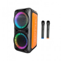 HOCO Altavoz BLUETOOTH Trolley con Luces y Micro Inalambrico DS42