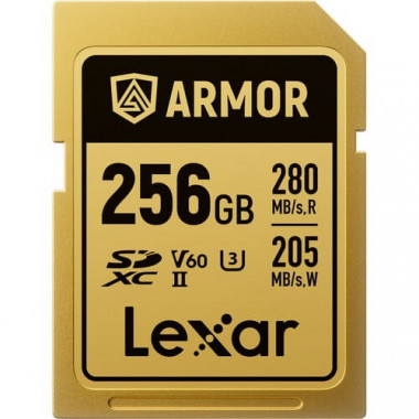 LEXAR Tarjeta Sdxc Pro Gold Armor Uhs-ii 256GB V60