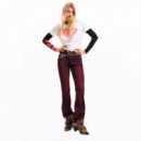 Camiseta Manga Corta Corazón  DESIGUAL