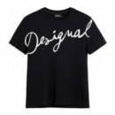 Camiseta Logo Florencia  DESIGUAL