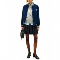 TOMMY HILFIGER - Timeless Wool Pleated Mini Skirt - C1G - F|WW0WW49393/C1G