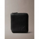 Ck Zip Billfold Black  CALVIN KLEIN
