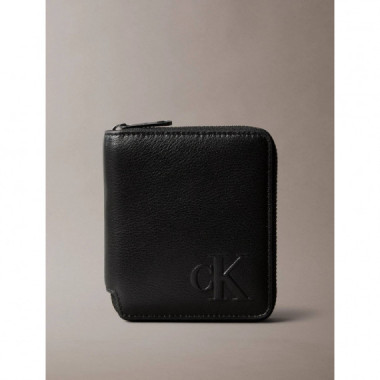 Ck Zip Billfold Black  CALVIN KLEIN