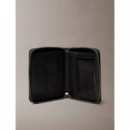 Ck Zip Billfold Black  CALVIN KLEIN