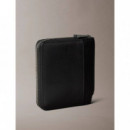 Ck Zip Billfold Black  CALVIN KLEIN