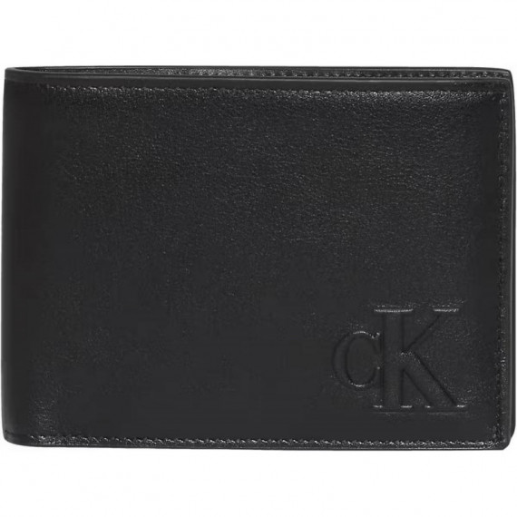 Bold Ck Trifold Black  CALVIN KLEIN