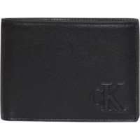 Bold Ck Trifold Black  CALVIN KLEIN