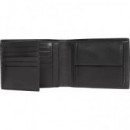 Bold Ck Trifold Black  CALVIN KLEIN