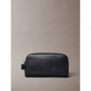 Embossed Emblem Washbag Black  CALVIN KLEIN