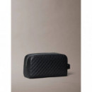 Embossed Emblem Washbag Black  CALVIN KLEIN