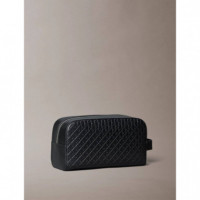 Embossed Emblem Washbag Black  CALVIN KLEIN