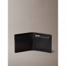 Graphic Billfold W/ Coin Black  CALVIN KLEIN