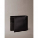 Graphic Billfold W/ Coin Black  CALVIN KLEIN