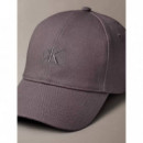 Denim Emblem Burnout W Patch Cap Charcoa  CALVIN KLEIN