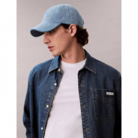 Denim Emblem Burnout W Patch Cap Vintage  CALVIN KLEIN
