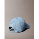 Denim Emblem Burnout W Patch Cap Vintage  CALVIN KLEIN