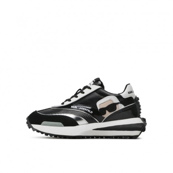 Zone Karl Nft lo Lace Black Lthr & Suede  KARL LAGERFELD