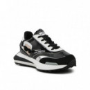 Zone Karl Nft lo Lace Black Lthr & Suede  KARL LAGERFELD