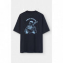 Camisetas Hombre Camiseta LOREAK MENDIAN Andres Dark Blue