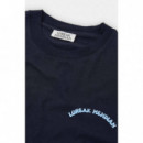 Camisetas Hombre Camiseta LOREAK MENDIAN Andres Dark Blue
