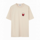 Camisetas Hombre Camiseta LOREAK MENDIAN Txikito Natural