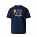 Camisetas Hombre Camiseta THE NORTH FACE Celebration Relaxed Summit Navy