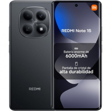 Tel&eacute;fono Xiaomi Redmi Note 15 128GB / 8GB / 4G Negro