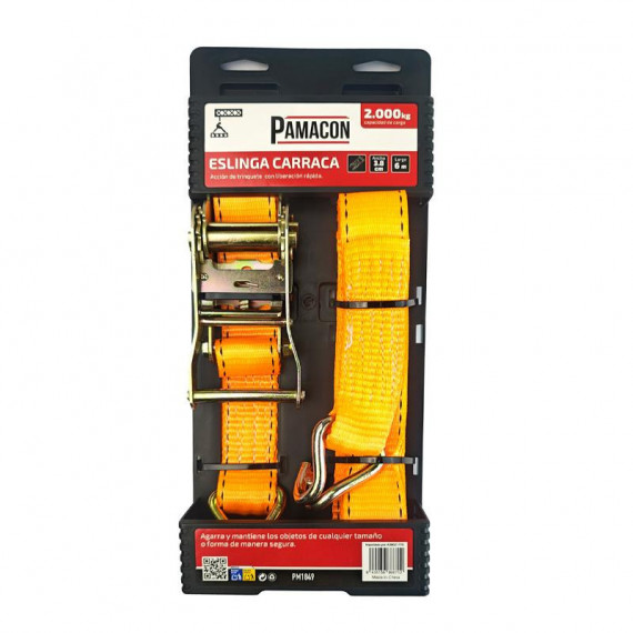 Eslinga Carraca 38MMX6M 2.000 Kgs PAMACON