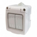 Interruptor/conmutador Estanco Doble PAMACON