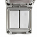 Interruptor/conmutador Estanco Doble PAMACON