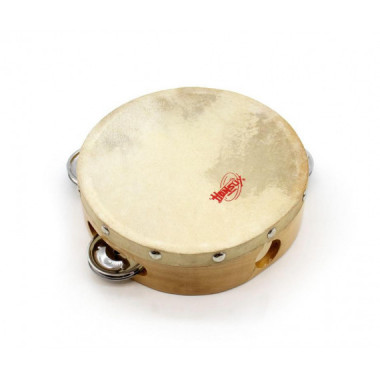 Pandereta Honsuy 15 Cm Parche Piel Claveteado D  TICO MUSICA
