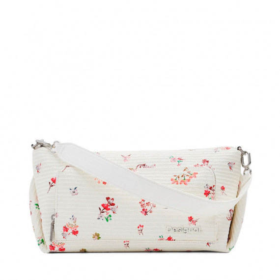 Bolso M Textura Flores  DESIGUAL