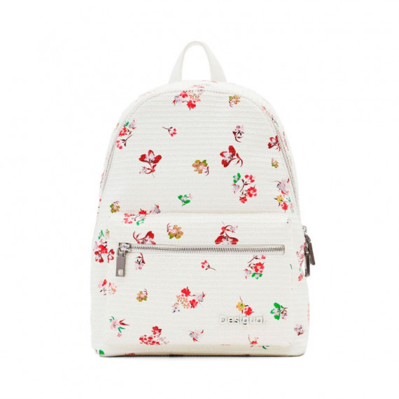 Mochila S Textura Flores  DESIGUAL