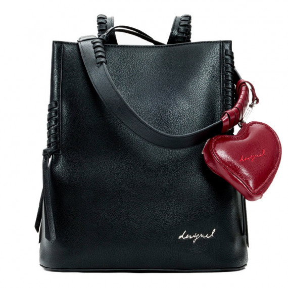 Mochila Mediana Charm Corazón  DESIGUAL