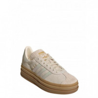 ADIDAS ORIGINALS - Gazelle Bold W - Greone Crewht Crewht - IH6782/GREONE Crewht Crewht