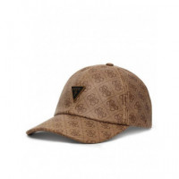 Warsaw Scarf Jacquar Beige/brown  GUESS