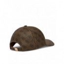 Warsaw Scarf Jacquar Coffee  GUESS