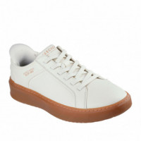 SKECHERS Zapatillas Court Break Blancas 183177-WNT