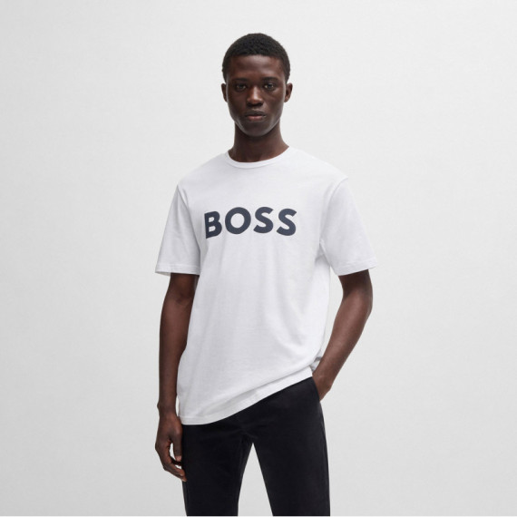 BOSS Camiseta Blanca 50481923-100