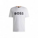 BOSS Camiseta Blanca 50481923-100