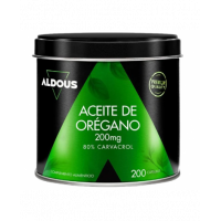 Aldous Aceite de Oregano 200MG  200 Capsulas  ALDOUS BIO