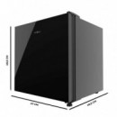 Congelador Bolero Coolmarket Tt 31 Dual Black Glass E  CECOTEC