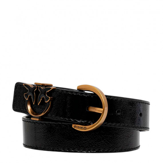 Cinto Bottalato Patent Finish  PINKO