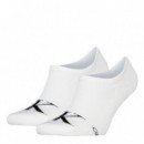 Pack 2 Calcetines Footie High Cut  CALVIN KLEIN