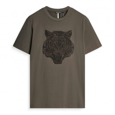 Camiseta Regular Fit Estampado de Tigre  ANTONY MORATO