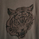 Camiseta Regular Fit Estampado de Tigre  ANTONY MORATO