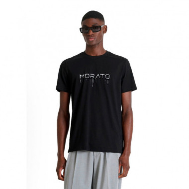 CAMISETA REGULAR FIT CON ESTAMPADO DE LOGOTIPO