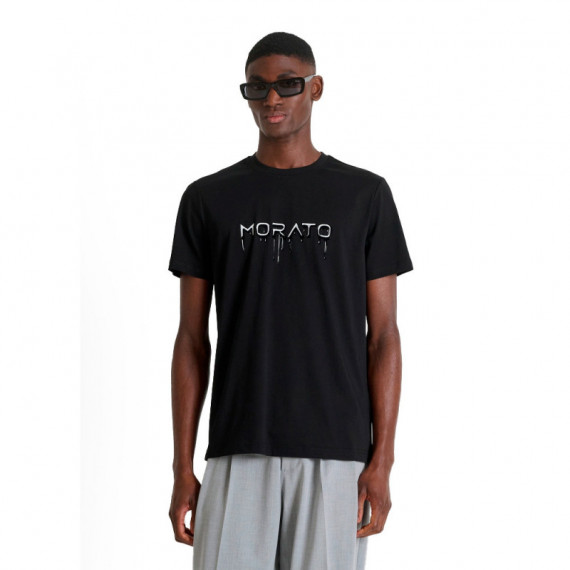 Camiseta Regular Fit con Estampado de Logotipo  ANTONY MORATO