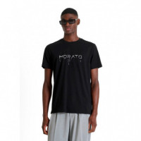Camiseta Regular Fit con Estampado de Logotipo  ANTONY MORATO